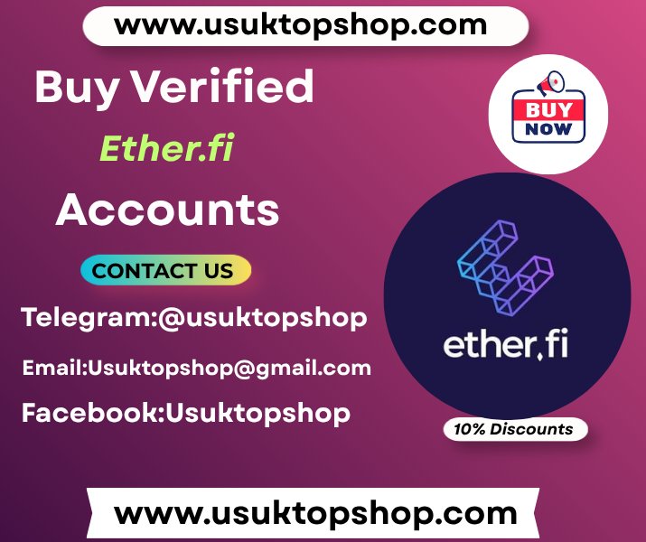 Buy Verified Ether.fi Accounts